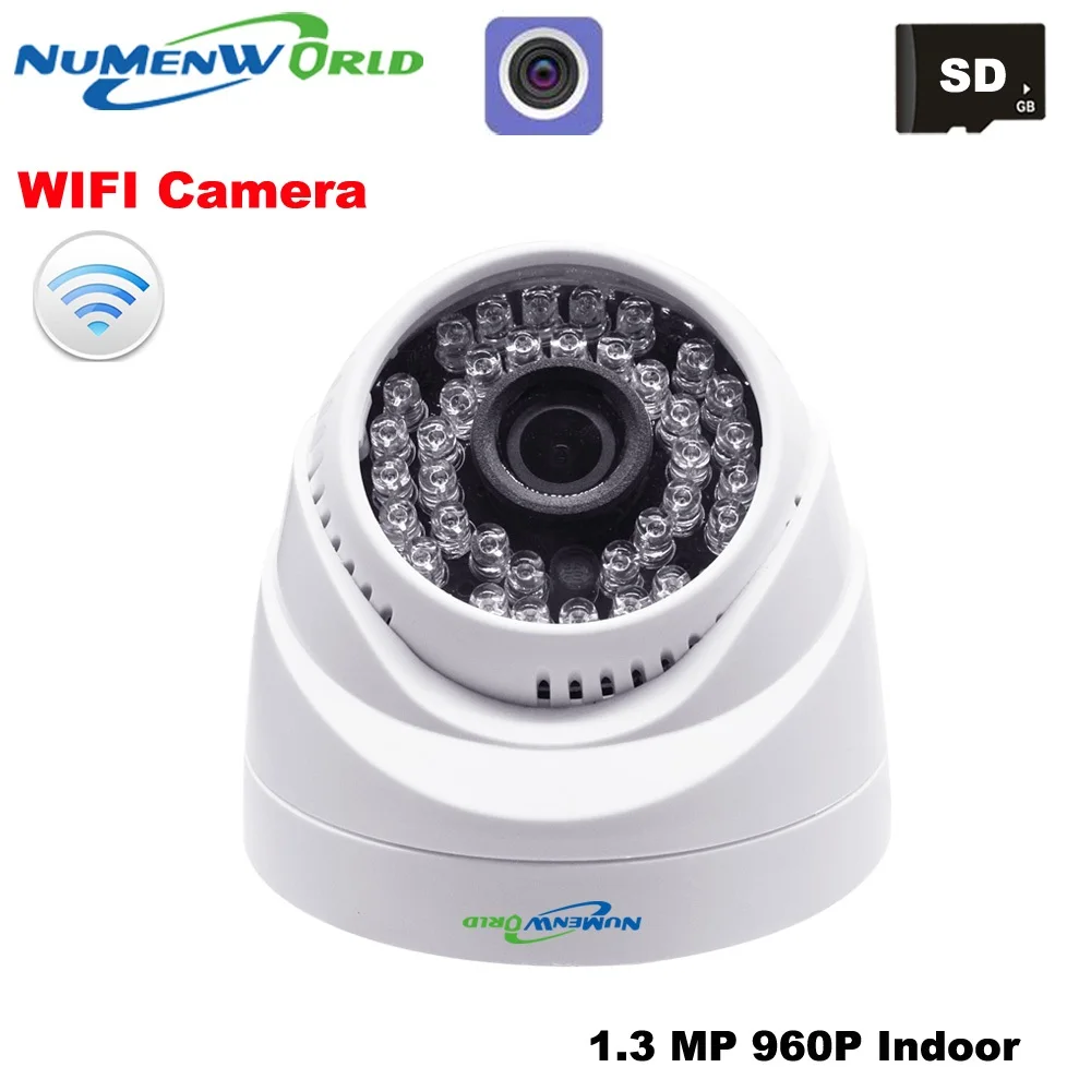 Wireless IP camera WIFI dome IP cam webcam CCTV security video camera 960P indoor home use support SD card PC mobile remote view