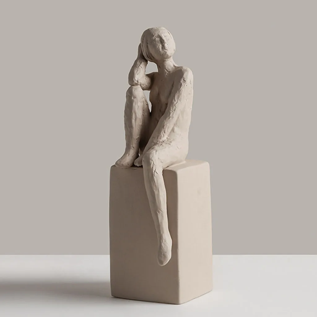 

Statue Figurine Living Room Bedroom Office Art Crafts Decoration