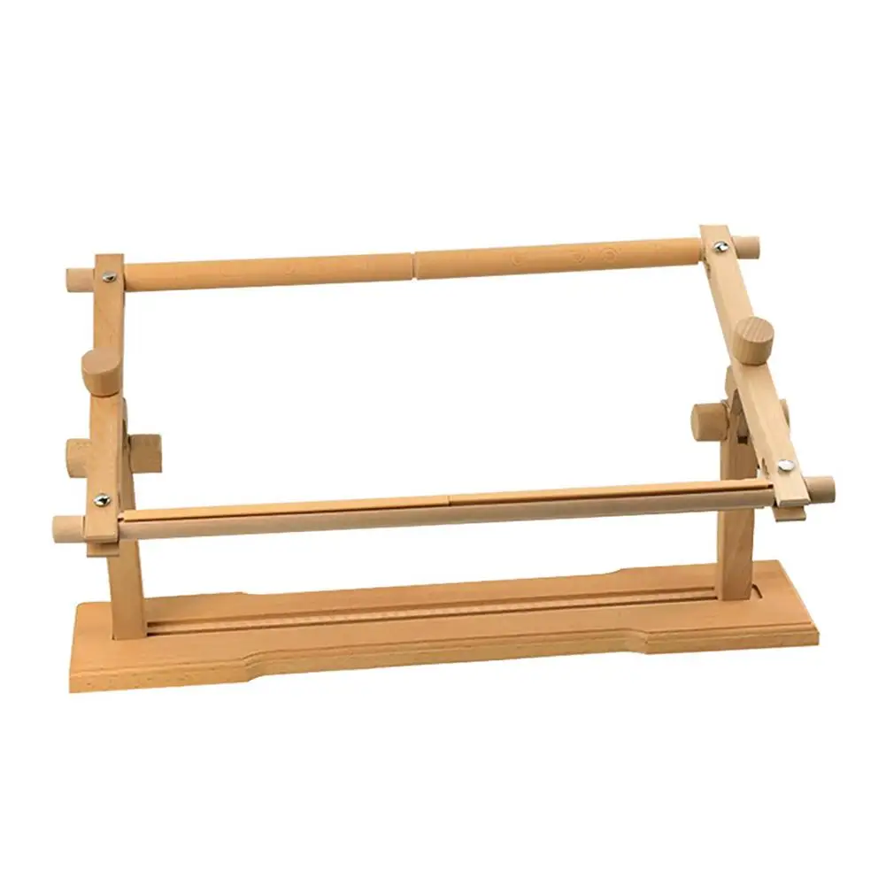 

Wooden Embroidery Stand 360Rotating And Adjustable Embroidery Frame Hoop Easy Operation For Most Embroidery Hoops Cross Stitc