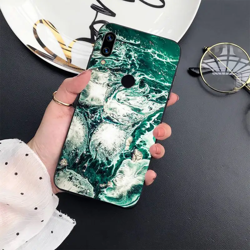 

Matte Marble Phone Cases For Xiaomi Redmi Note 4 4x 5 6 7 8 pro S2 PLUS 6A PRO