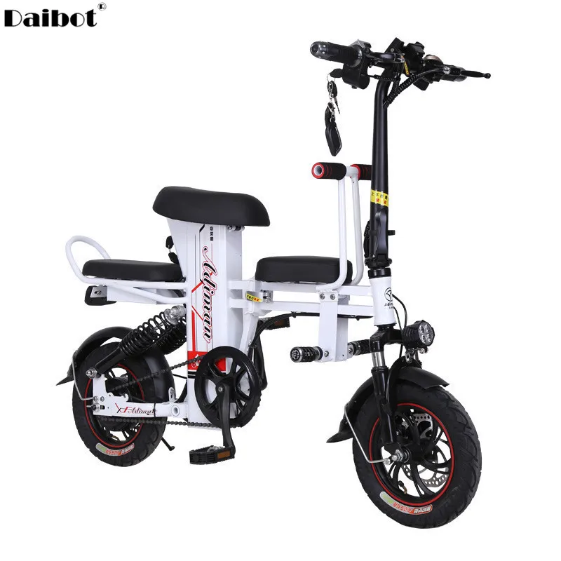 Электрический складной велосипед 2 колесный электрический бесщеточный
