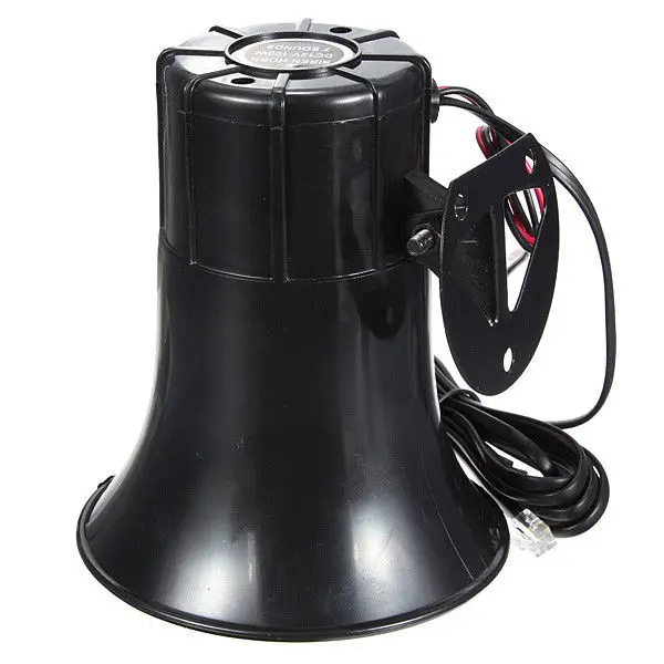 Сигнал сирена для мотоцикла и автомобиля 7 тонов 12 В 100 Вт|Многотональн.