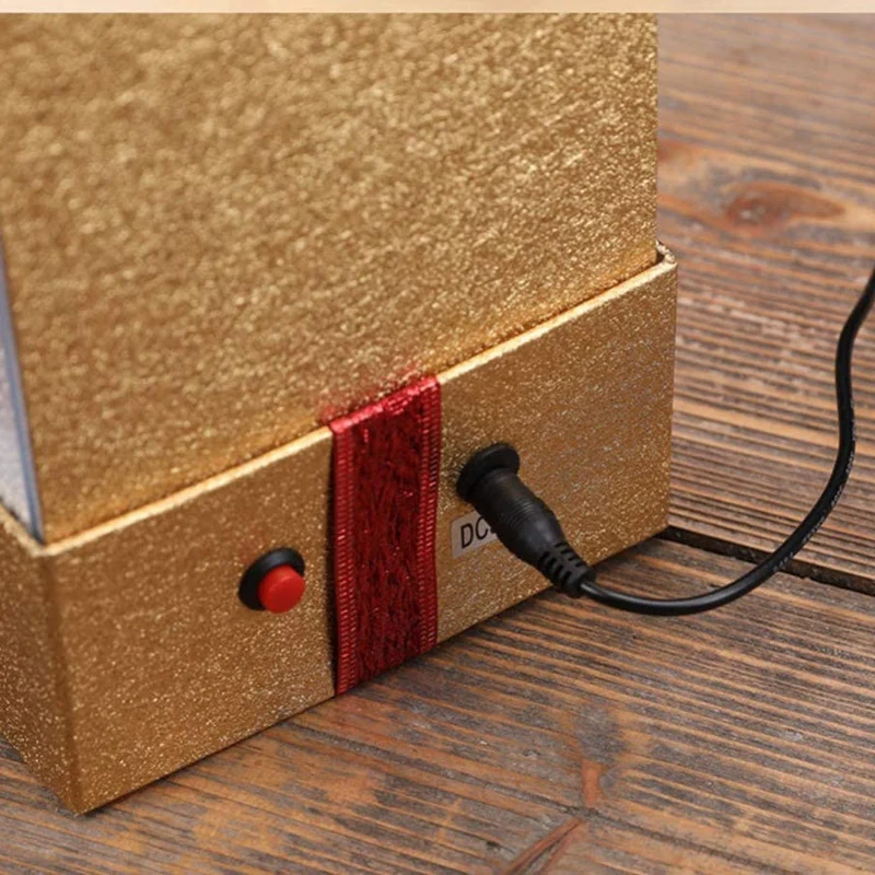 

Electric Santa Claus Snowflake House,LED Lights and Music Christmas Dynamic Snow Globe,Christmas Holiday Gift