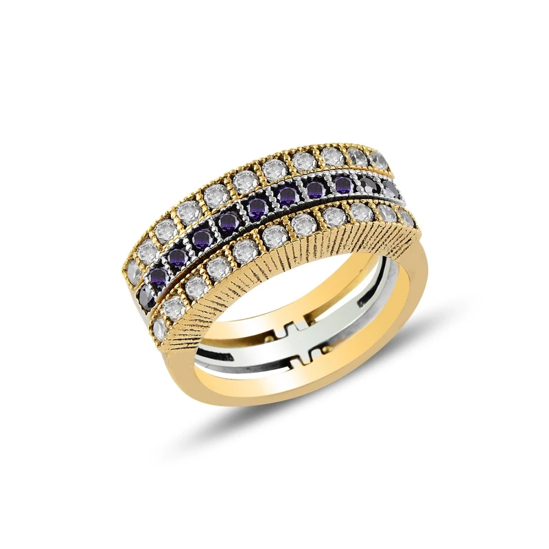 

Silverlina Silver Zircon Stone Authentic Ring