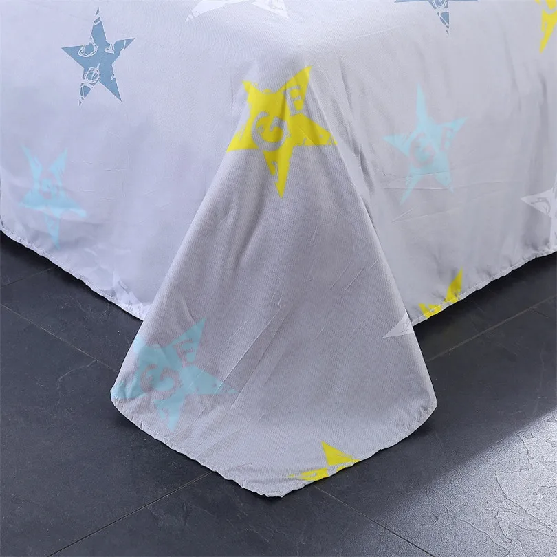 2021 семья дети постельное белье из хлопка высокого качества с простой мультфильм