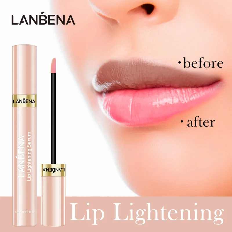 

LANBENA Makeup Lipstick Lip Lightening Serum Cherry Moisturizing Remove Melanin Pink Lips Long Lasting Smooth Lip Skin Care