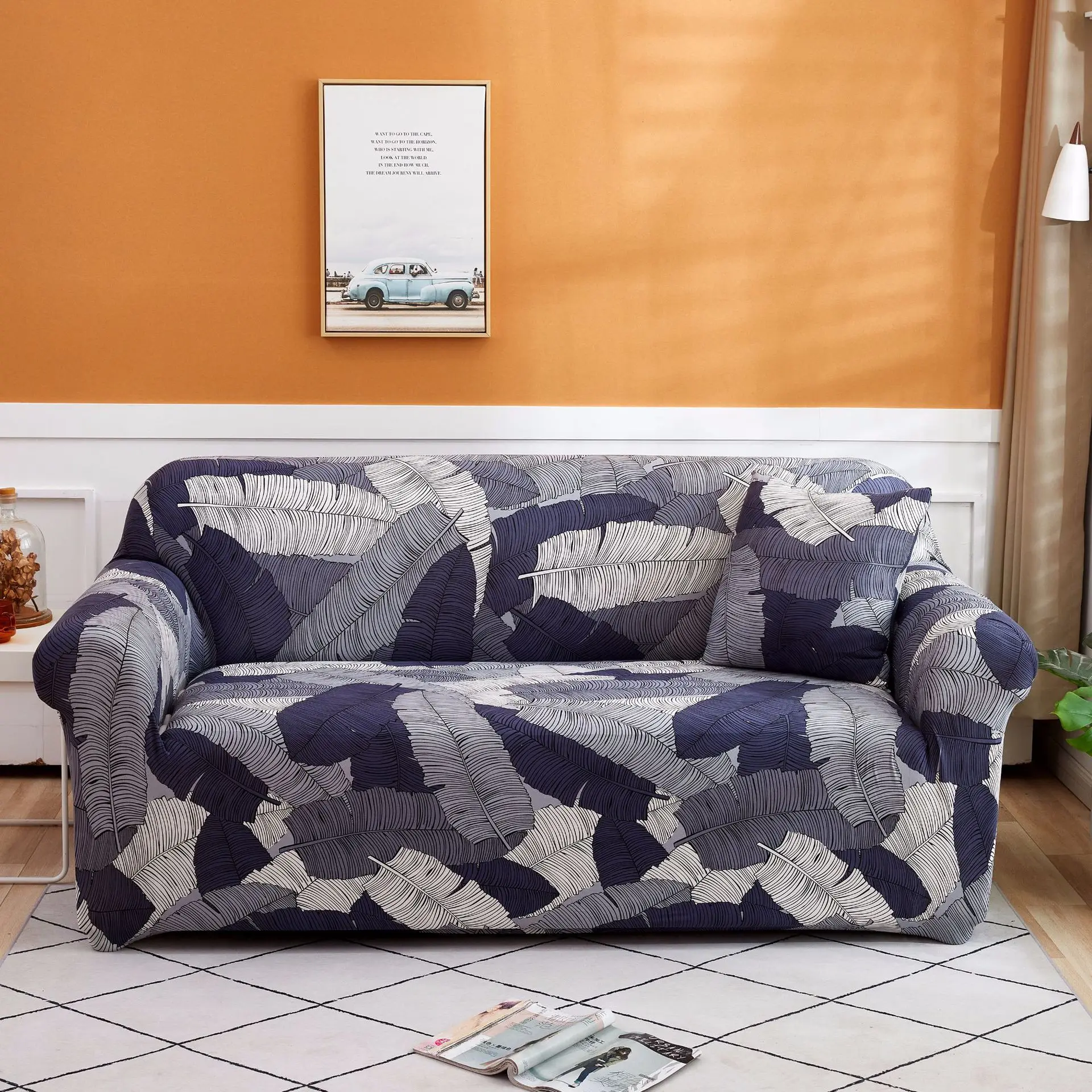 

GZ LIFE Elastic washable sofa set for home living room decoration 1/2/3/4 seat in various colors