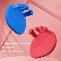 2 pieces of silicone toe separator non deformation portable pelvic muscle recovery hallux spacer straightener applicator home
