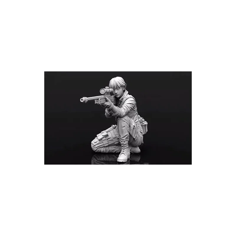 

1/35 Mercenary GK White Figure Resin Figure Full Body Model Manual Coloring