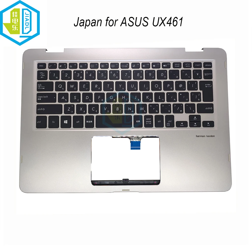 Japan Japanese keyboard palmrest Backlit keyboards for ASUS ZenBook UX461UN UX461 UA 13NB0GD0P01011 laptop parts KB backlight