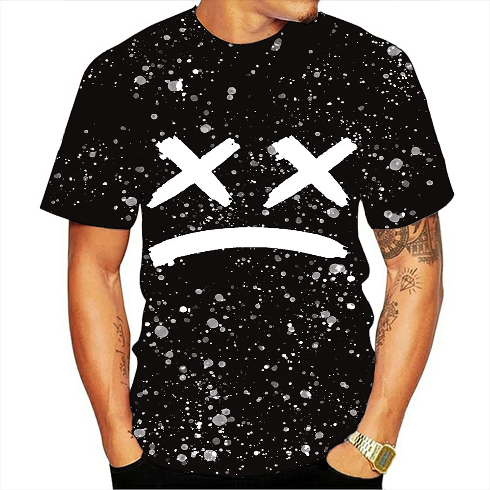 

New style hot sale in 2021, men's 3d T-shirt, gentleman style design, short sleeves, summer fashion, handsome guy