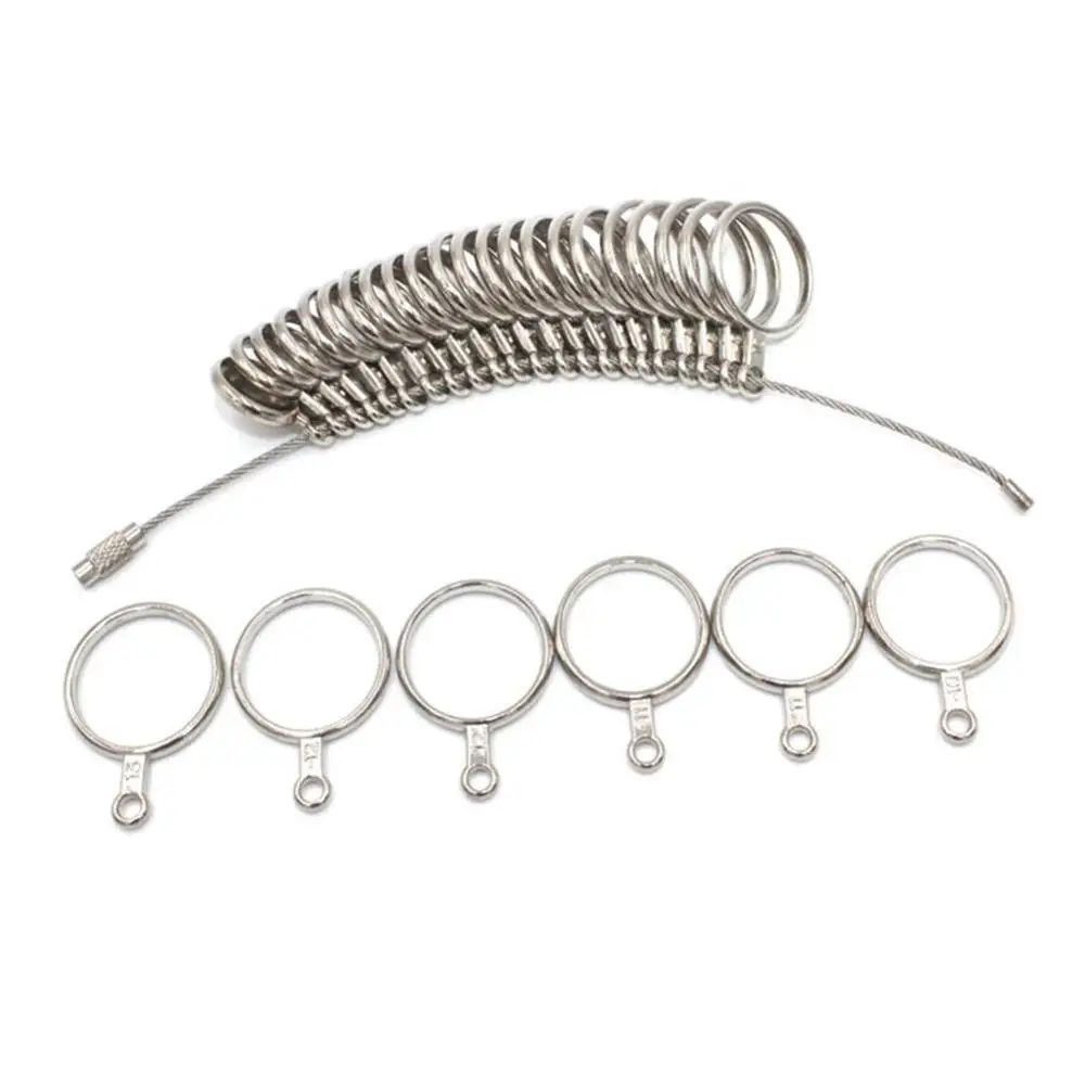 Новый дизайн набор колец размера r ювелирные изделия кольца измерительный