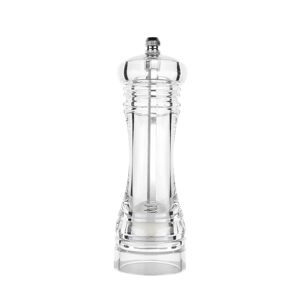 

Прозрачная мельница для перца, мельница, керамическая стружка, ручной измельчитель для специй, устройства для фотографирования, 5, 13, 7 см