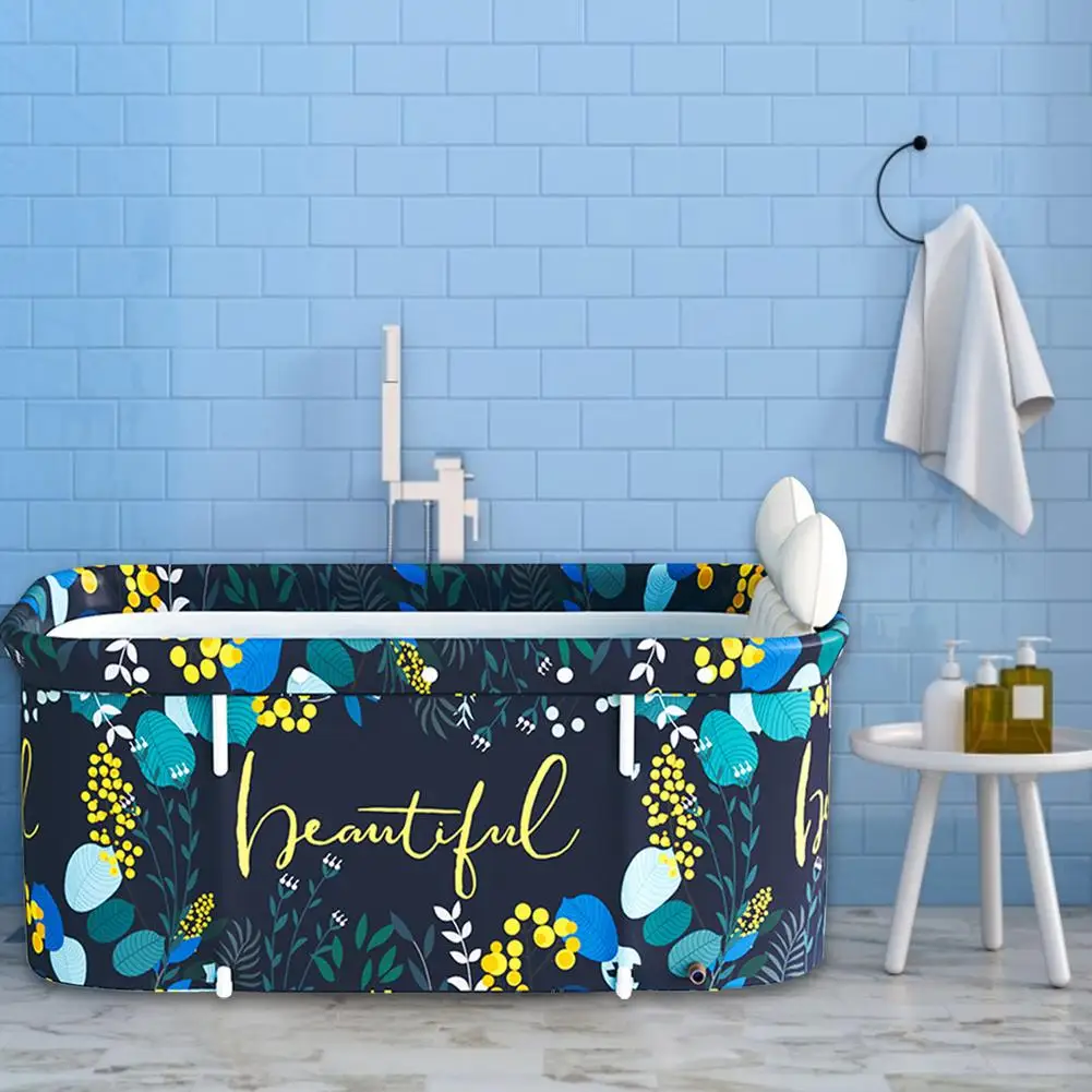 Большая ванна для взрослых и детей 1 2 м складная Массажная Ванна нескользящая