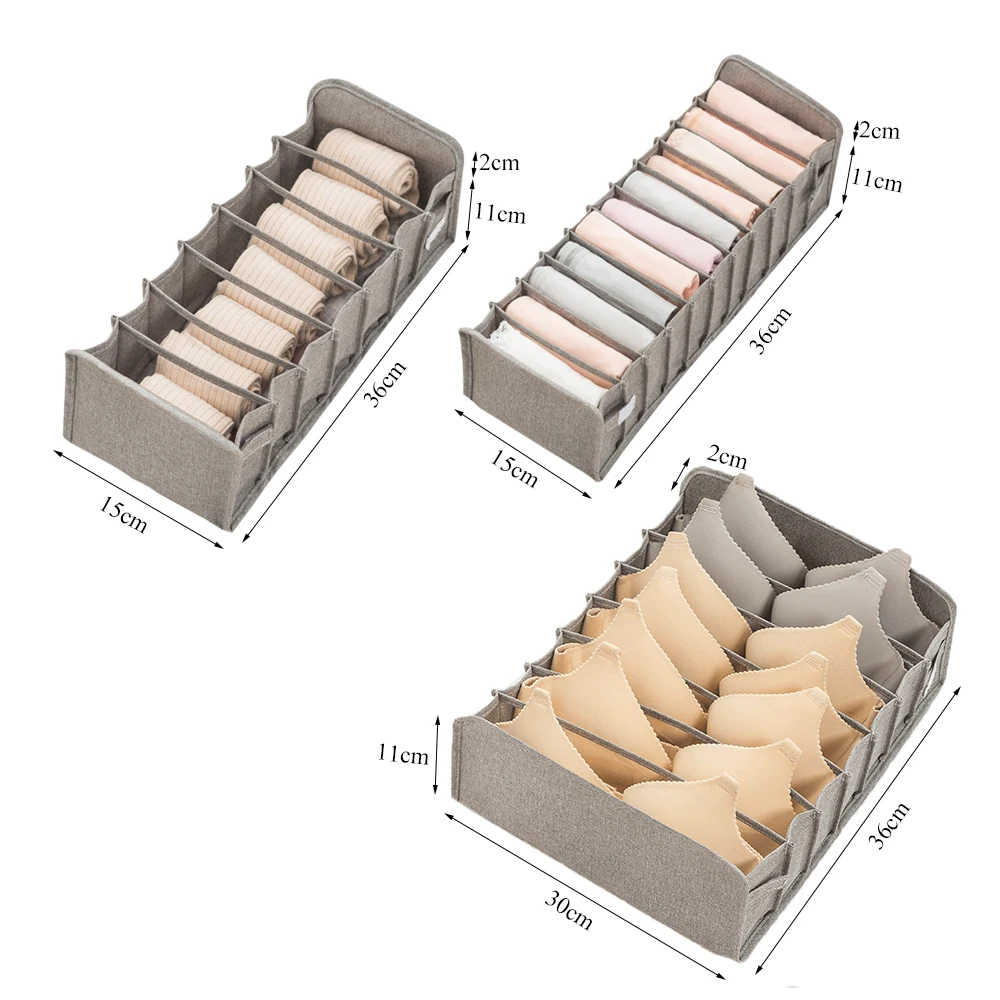 

Wardrobe Bras storage box,Socks lingerie organizer,drawer Organizer for underwear socks,Multi-function home storage organizer
