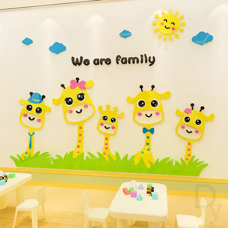 Детский сад классе украшения стены Детская комната дошкольного образования
