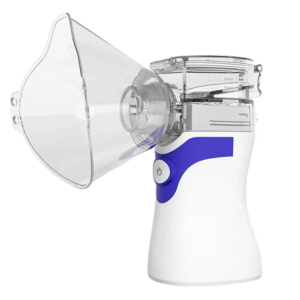 

Mini Handheld Portable Autocleaning Inhale Micro-mesh Nebulizer For Children Adult Ultrasonic Atomizer Silent Nebulizer
