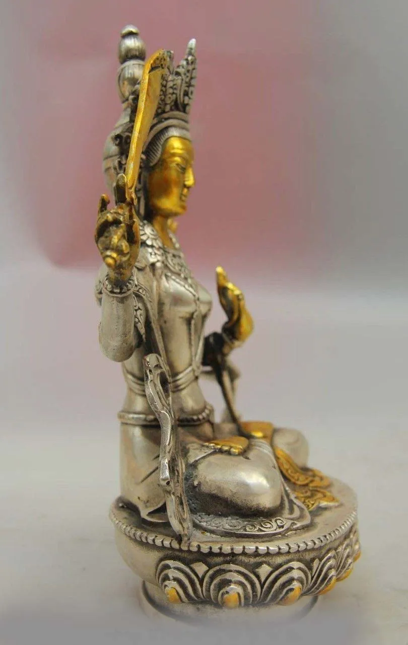Тибетский буддизм Белый Медный Серебряный Манджушри бодхисаттва манджушри