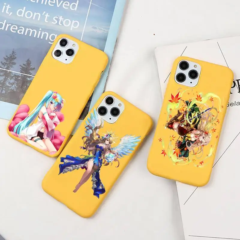 

Japanese Girl Manga Phone Case For IPhone 12 Pro Max 6 6s 7 8 Plus XS XR 12mini Se 22 Iphone 11 Pro Max Candy Case