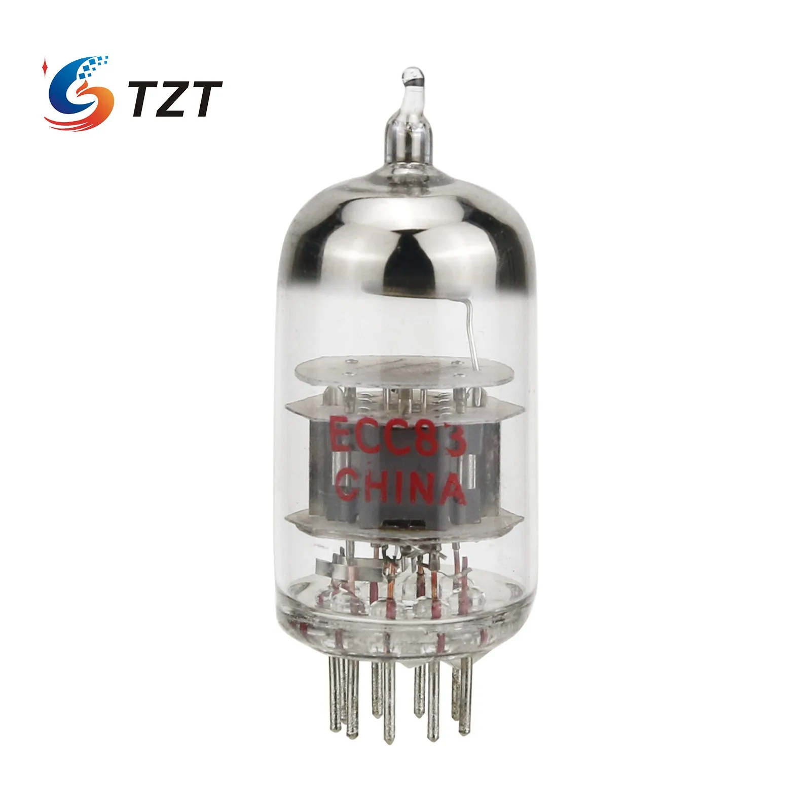 

Ламповая вакуумная трубка TZT Shuguang ECC83, заменяет 12AX7/7025 для электроакустического усилителя эффектора