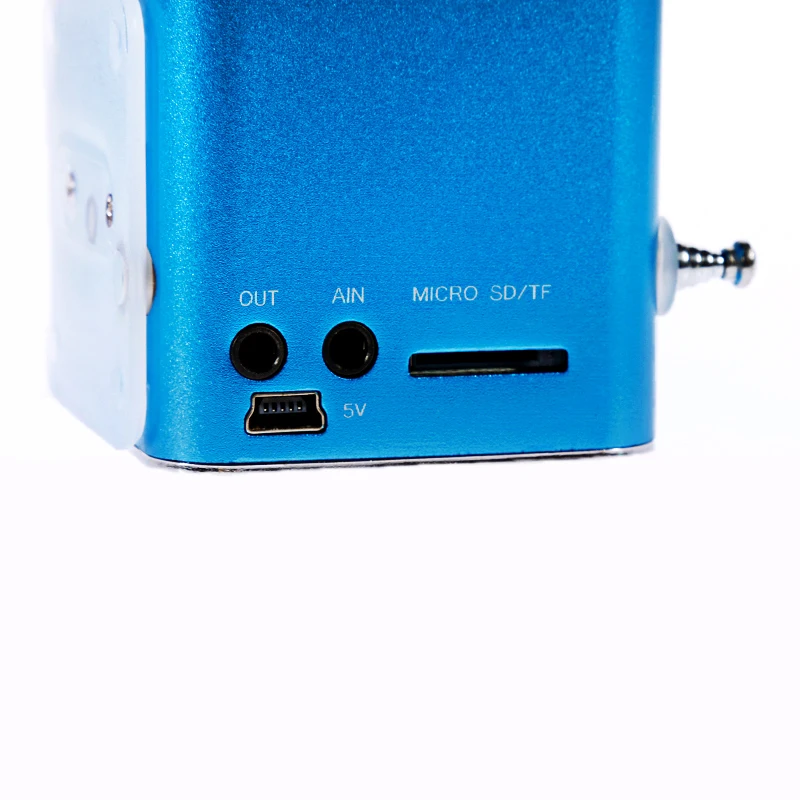 Мини TD V26 цифровой FM радио Динамик Портативный fm радиоприемник с ЖК дисплей