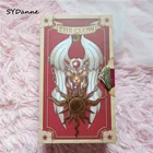 60 шт.компл. карточный чехол Сакура Clow Karte Sakura KARTE Cosplay Deluxe Edition аниме Prop geschenk spielzeug Taort