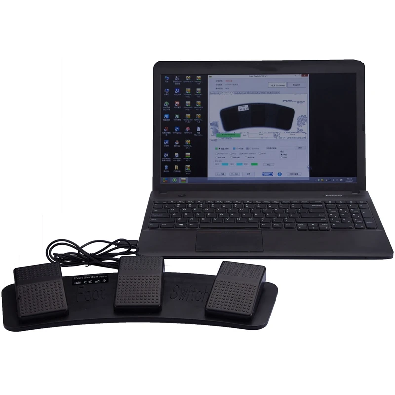 Fs3 P Usb тройной Ножной Переключатель педаль управления клавиатура мышь 3 педали