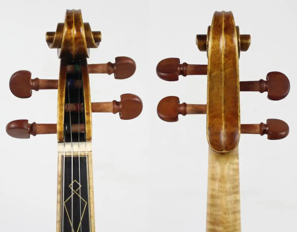 Основной кусок! Скрипка барокко 4/4 скрипка Stradivari The Cremoneser! Старинные масла vamish.