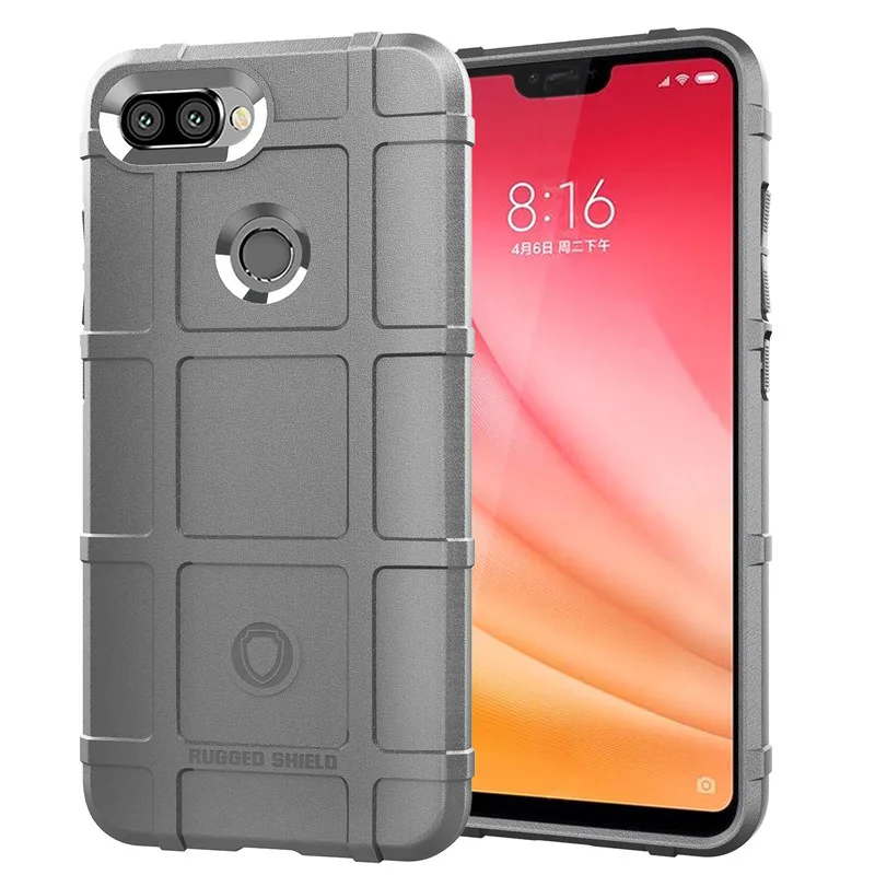 Чехол для Xiao mi Cc9 Cc9e mi A3 A2 8 Lite 9 SE 9T Pro прочная защита TPU чехол для Xiao mi 9T Pro mi 9 SE mi 8 mi A2 mi A3 Lite mi 6X - Цвет: Серый
