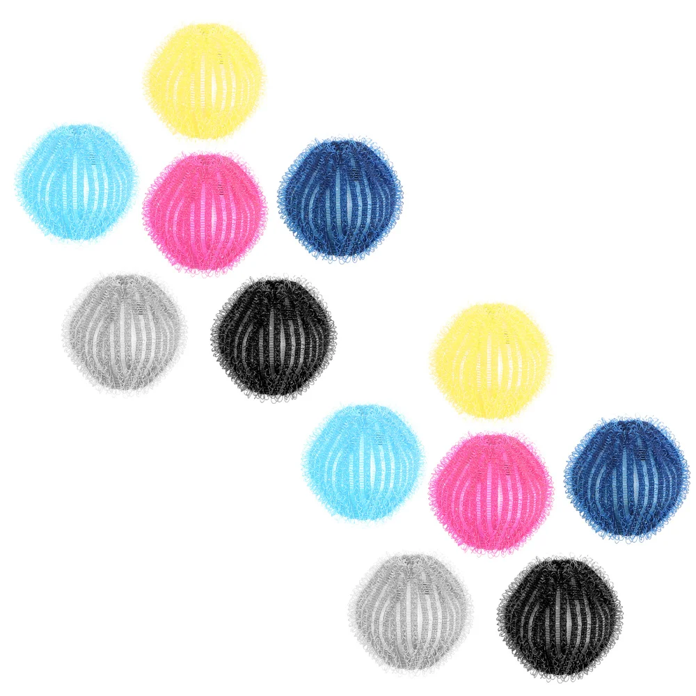 

12pcs Laundry Washing Dryer Hair Removal Laundry Lint Remover Catcher