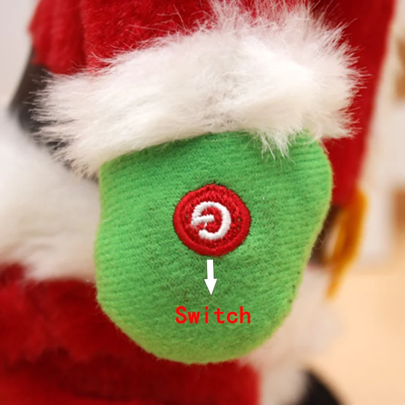 2019 креативные веселые детские рождественские подарки украшения Электрический