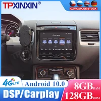 128gb android 10 0 for volkswagen vw touareg 2011 2017 car radio multimedia autoradio dvd player navigation stereo gps 2 din