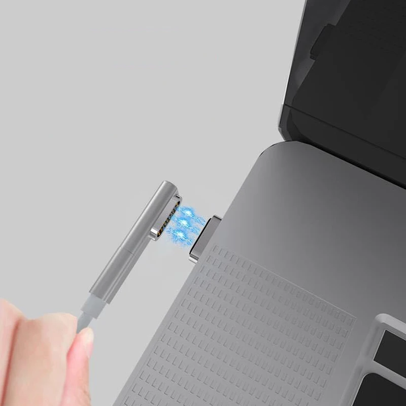 20 контактов магнитный USB C адаптер 4K 100W быстрая зарядка для Macbook Pro Pixelbook SUB