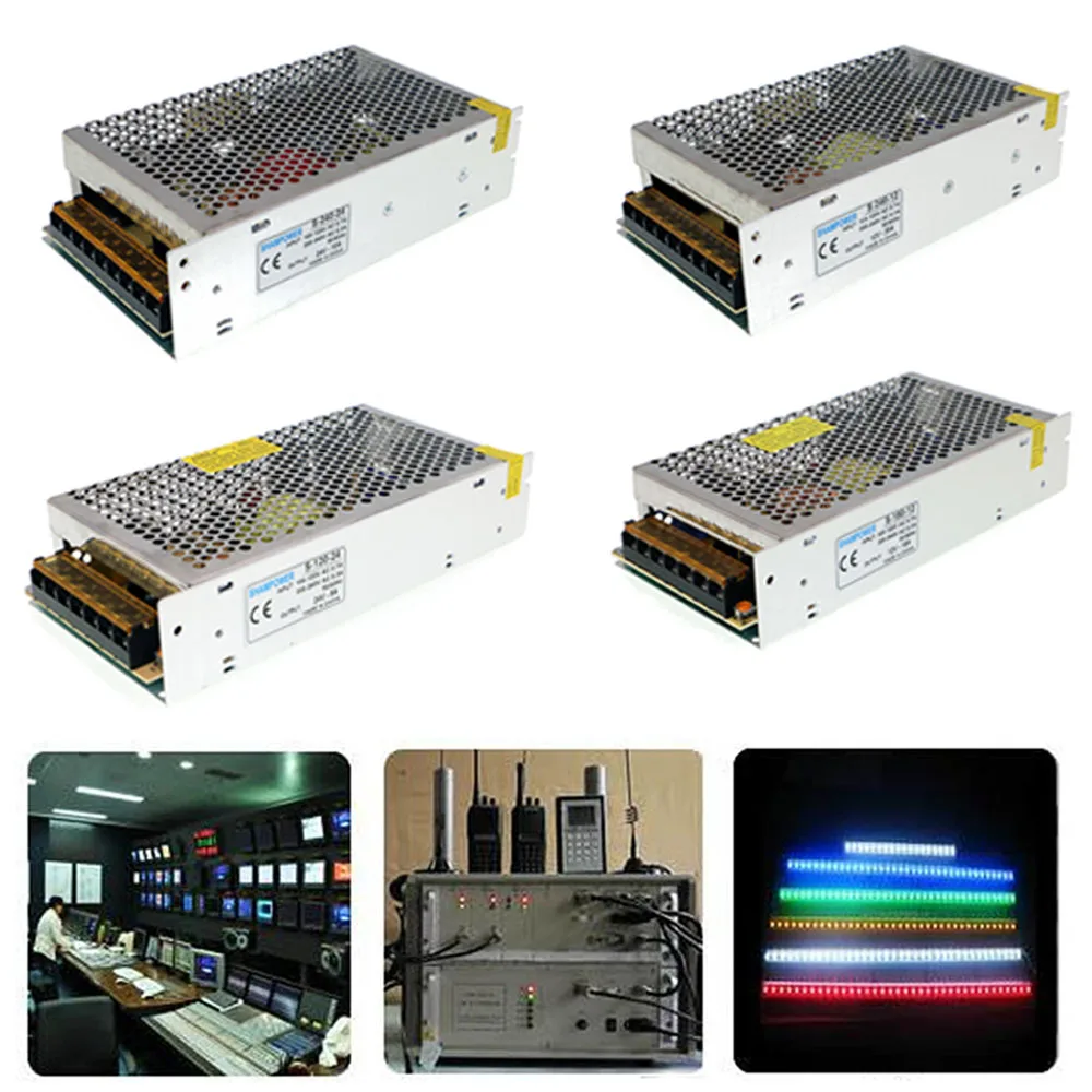 1pcs Universal Switching Power Supply AC 110V/220V to DC 5V 12V 24V LED Adapter for Led Strip Light Radio | Обустройство дома
