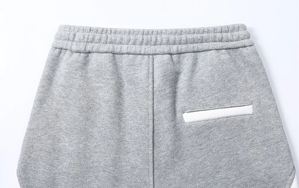 

Fashion Streetwear Men Casual Joggers Pants Black Gray Spliced Designer Cargo Pants Bottom Hip Hop Sweatpants Men