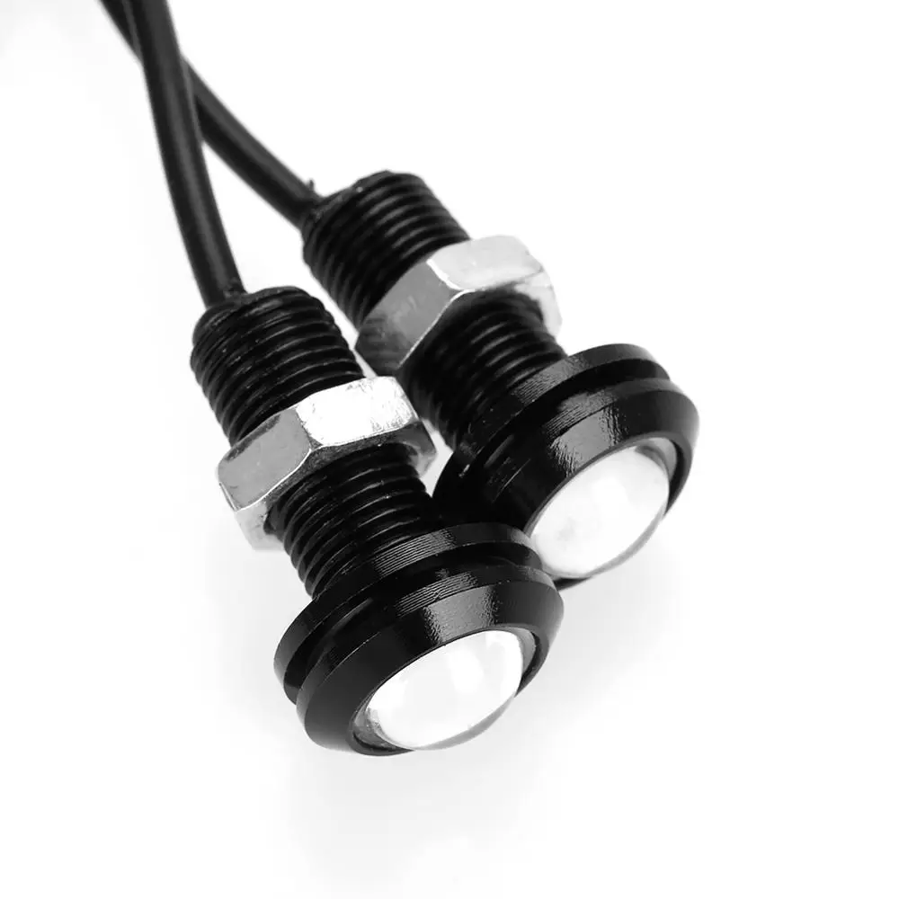 10 шт. Вт 18 мм белая лампа светодиодный двигатель для автомобильной головки задний