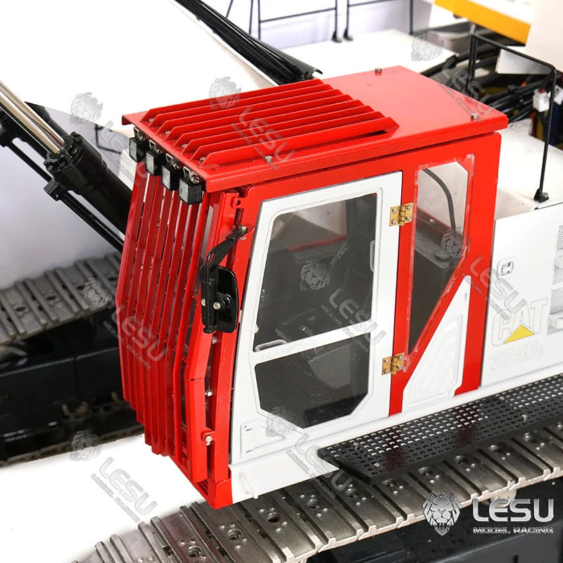 Защитные ограждения для металлической кабины Защитное стекло LESU 1/14 RC