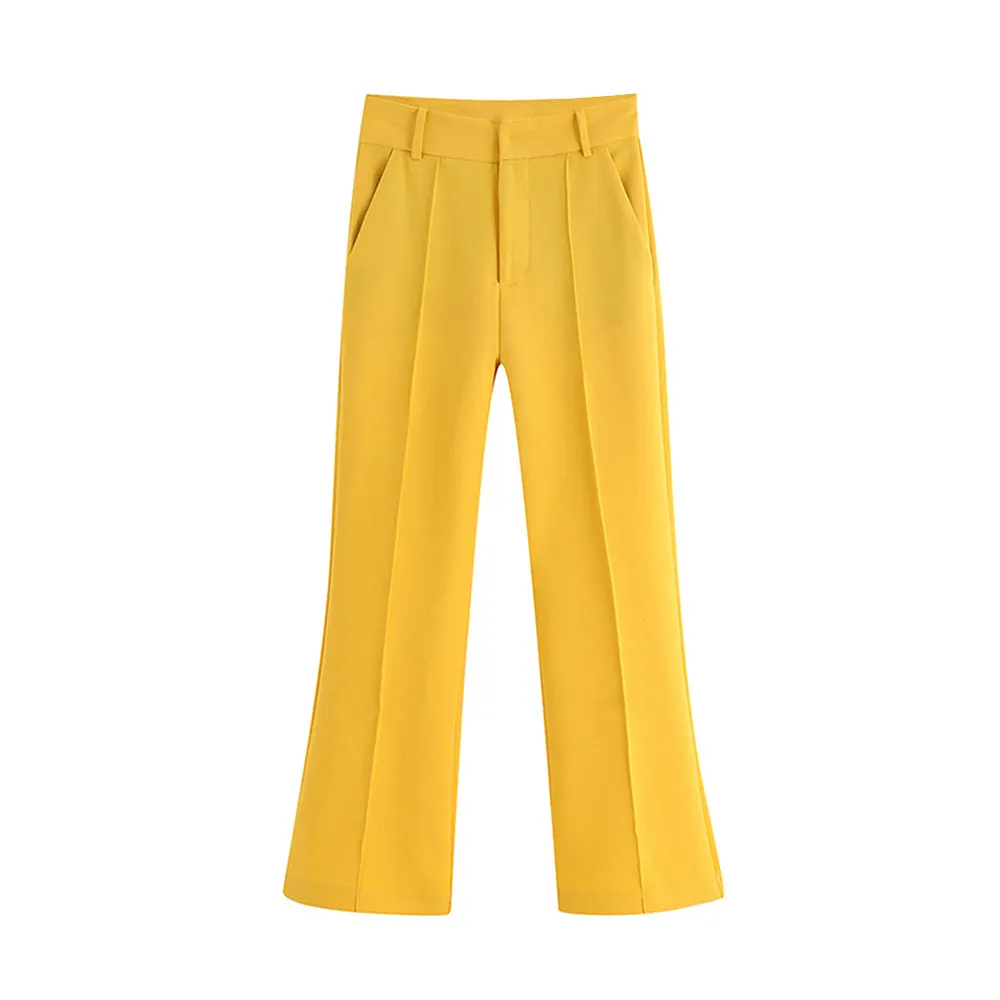 PANTS Винтажные Стильные двубортные блейзеры пальто для женщин модная рабочая одежда с длинным рукавом Офисная Женская Верхняя одежда Повседневная Chaqueta Mujer - Цвет: PANTS