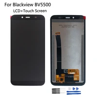 original for blackview bv5500 lcd display touch screen digitizer for blackview bv5500 pro display repair parts screen lcd