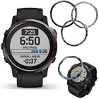 Для Garmin Fenix 6S 6SPro ободковое кольцо для часов Стайлинг рамка Клейкая крышка защита от царапин из нержавеющей стали чехол умный телефон