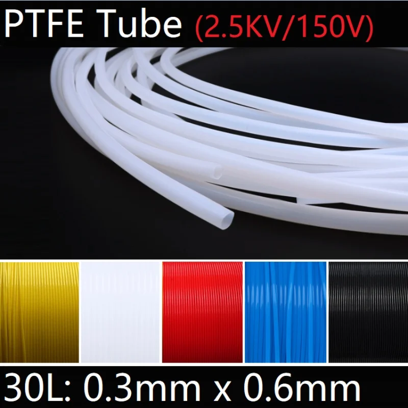 30л 0 3 мм x 6 PTFE трубка F46 изолированный капиллярный тепловой протектор передающий