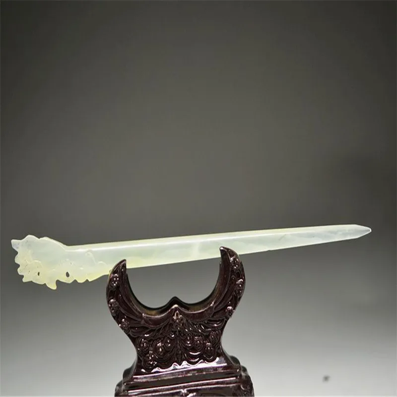 Тонкая ручная вырезная китайская Нефритовая фотография HETIAN | Дом и сад