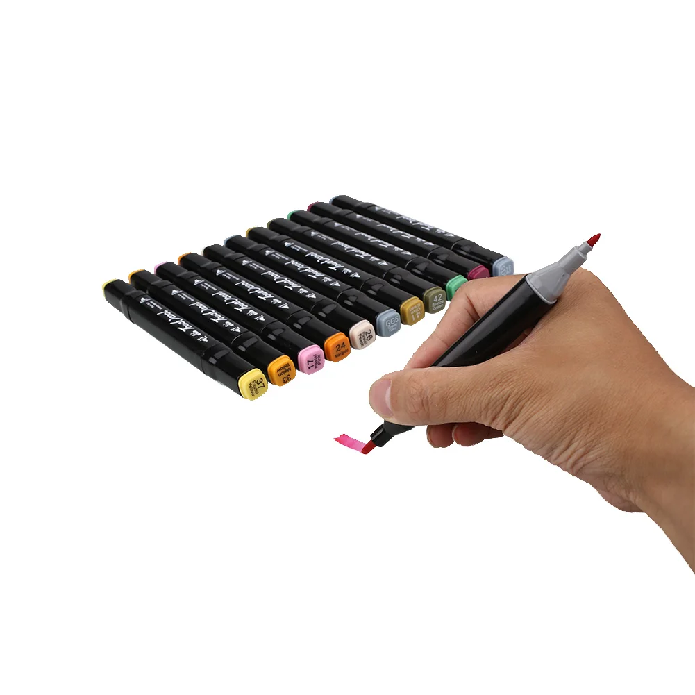 Фломастеры акварельные кисти для рисования маркер с двойным наконечником