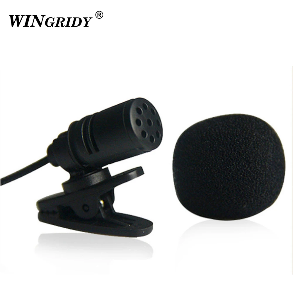 

Universal 3.5mm Portable Mini Microphone Clip On Lapel Teaching Speeching Mic For PC Notebook Laptop Skype studio microphone