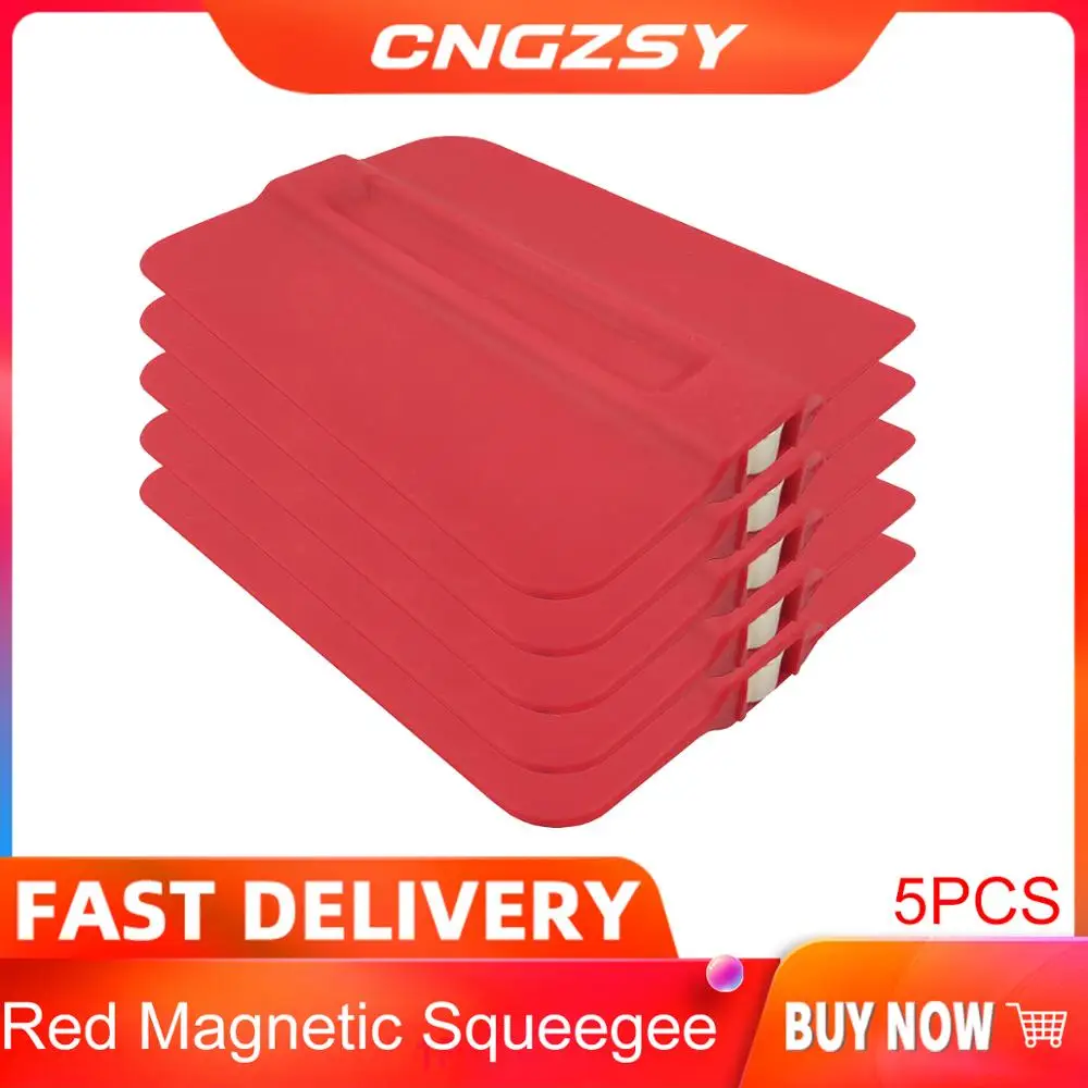 5 шт. Красный магнитный Ракель про ТИНТ Bondo уход за автомобилем обернутый авто