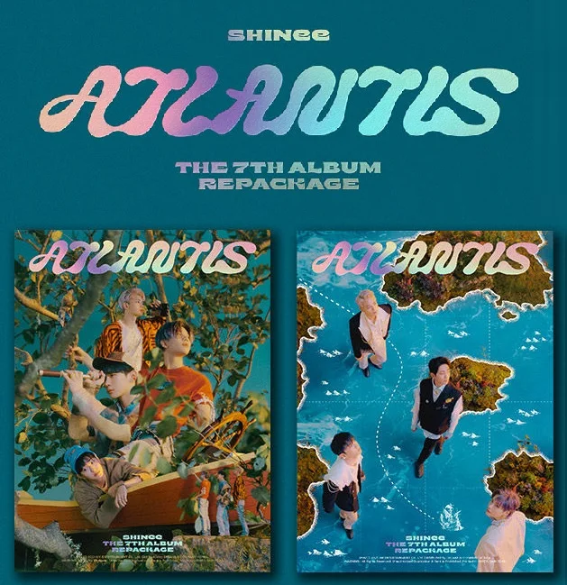 

[MYKPOP]~ 100% Официальный ~ SHINEE 7-й альбом, переупакованный: ATLANTIS, коллекция фанатов KPOP SB21092702