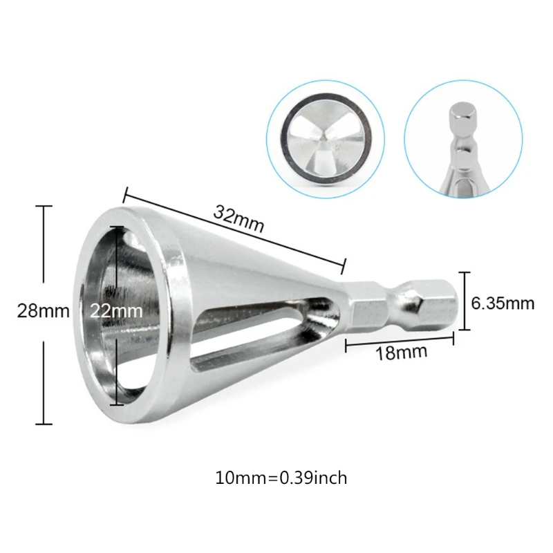 

Deburring External Chamfer Tool Triangular Remove Burr Tools Corner Trimming Thorn Removal Gadget For Metal Drilling
