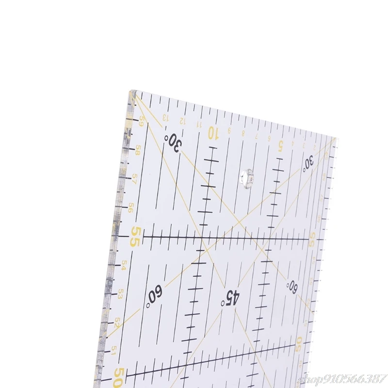 

30/45/60cm Quilting Sewing Patchwork Ruler Cutting Tool Thick Transparent DIY O21 20 Dropshipping