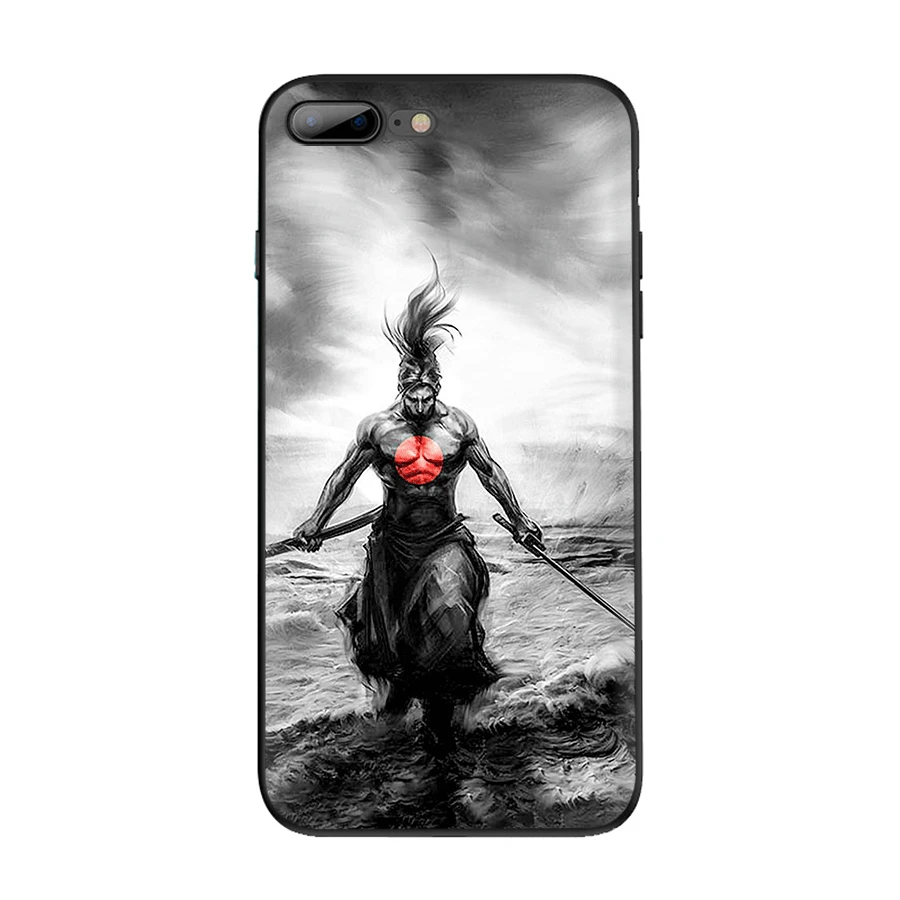 Japanese warrior Phone Case Cover for iPhone 11 Pro X XS XR Max 7 8 6 6s Plus 5 5S SE Cute | Мобильные телефоны и