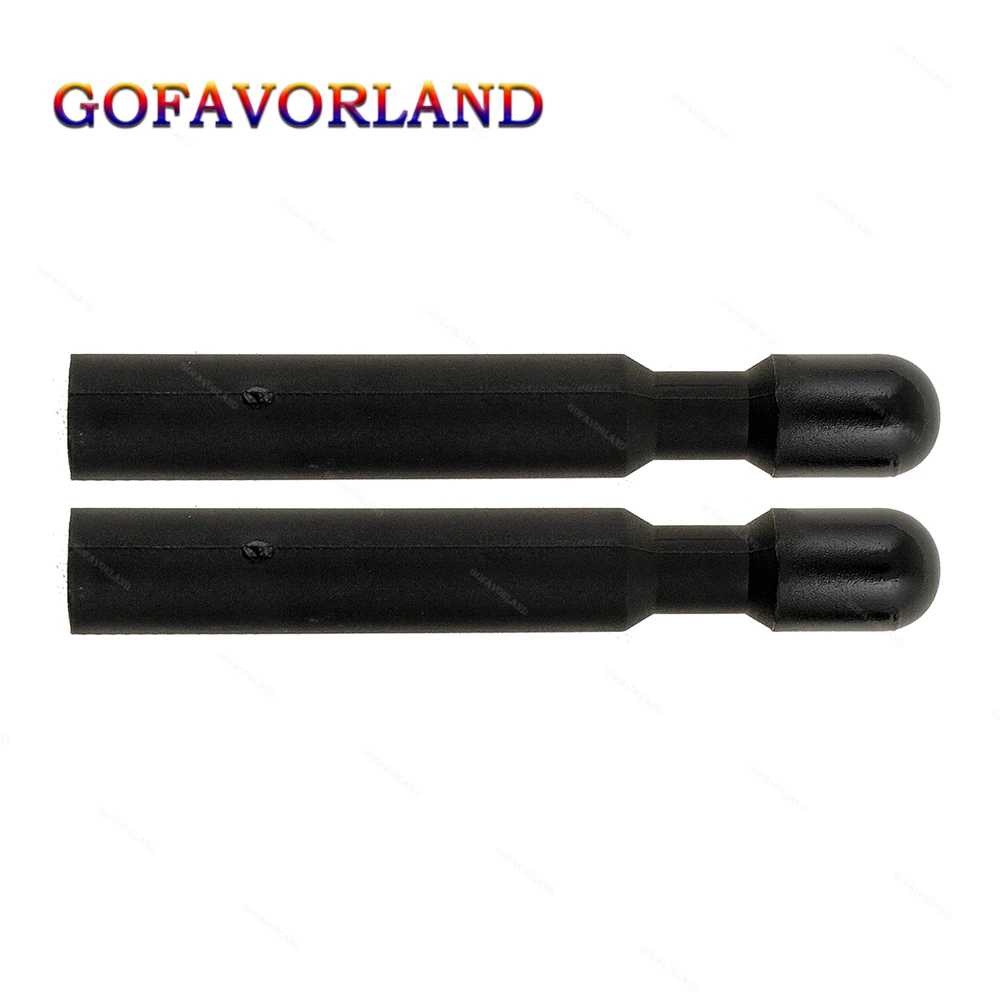 

2Pcs Left / Right Door Lock Knob Post Pin Plastic Black FODZ5421850A FODZ-5421850-A For Ford F-150 Explorer Taurus Mercury Sable